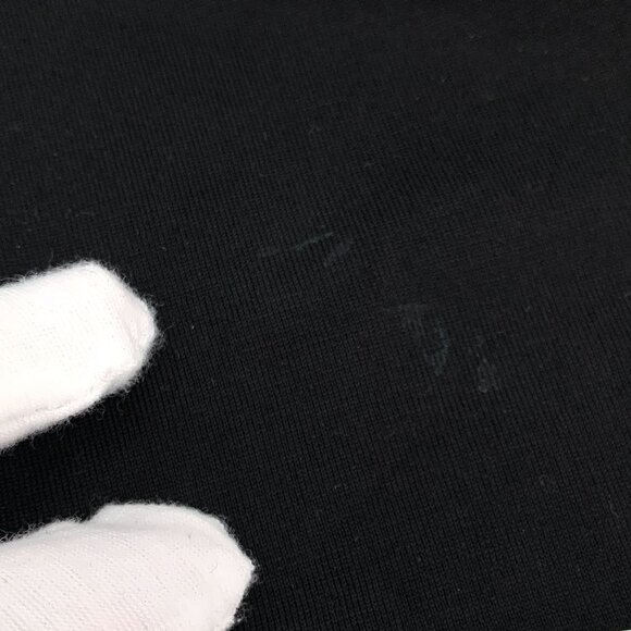 Burberry Black Cotton Round Neck Short Sleeve T-Shirt W/ Flag & Text Print Size - Picture 3 of 7